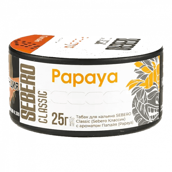 Табак Sebero - Papaya (Папайя, 25 грамм) купить в Санкт-Петербурге