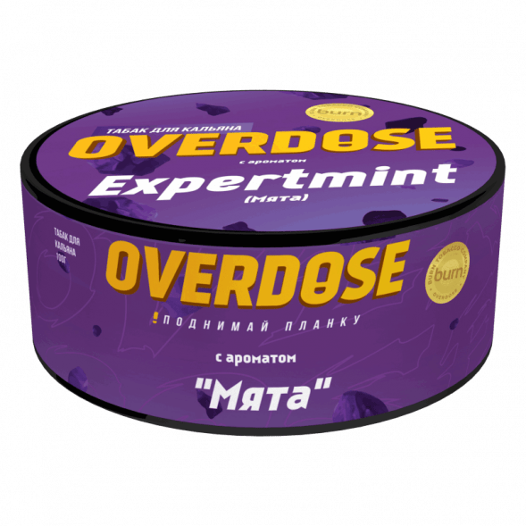 Табак Overdose - Expertmint (Мята, 100 грамм) купить в Санкт-Петербурге