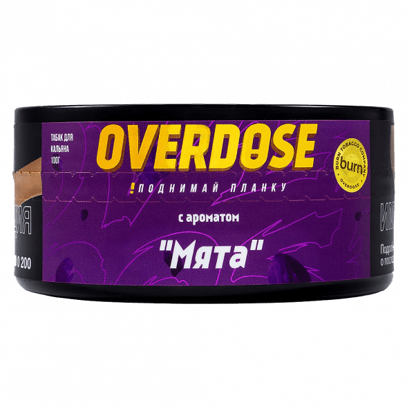 Табак Overdose - Expertmint (Мята, 100 грамм) купить в Санкт-Петербурге