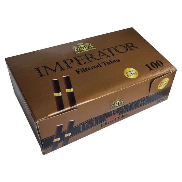Гильзы сигаретные Imperator - Brown Super Long Gold (84х25 мм, 100 шт.) купить в Санкт-Петербурге