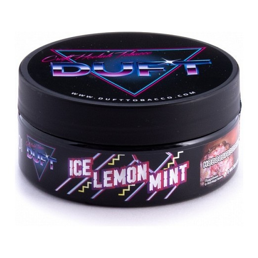 Табак Duft - Ice Lemon Mint (Ледяной Лимон с Мятой, 80 грамм) купить в Санкт-Петербурге