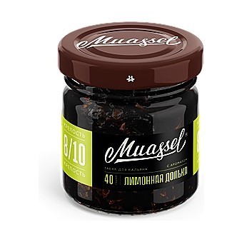 Табак Muassel Extra Strong - Лимонная Долька (40 грамм) купить в Санкт-Петербурге