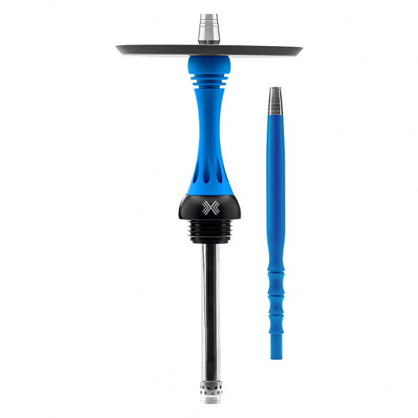 Кальян Alpha Hookah - Model X Blue Matte (без колбы) купить в Санкт-Петербурге