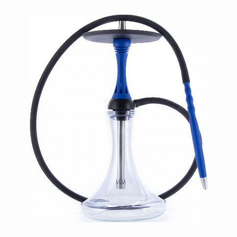 Кальян Alpha Hookah - Model X Blue Matte (без колбы) купить в Санкт-Петербурге