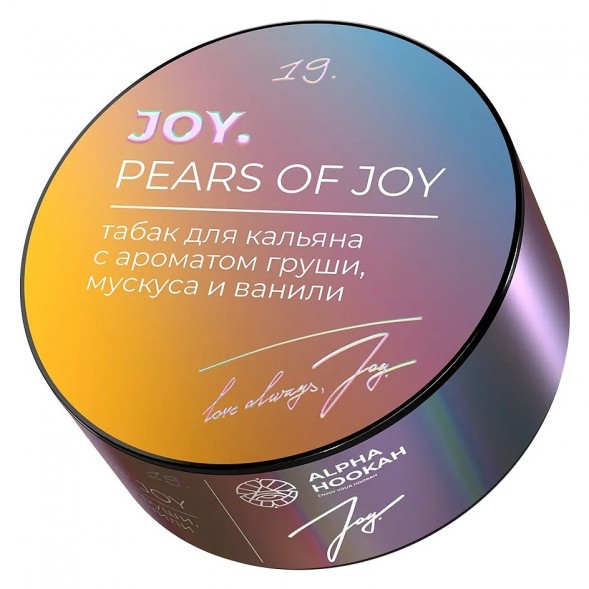 Табак Joy - Pears Of Joy (Груша, Мускус и Ваниль, 25 грамм) купить в Санкт-Петербурге
