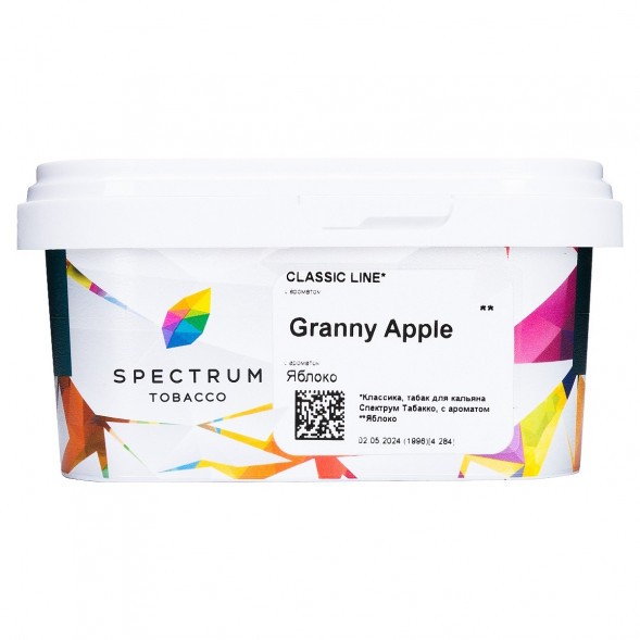 Табак Spectrum - Granny Apple (Яблоко, 200 грамм) купить в Санкт-Петербурге