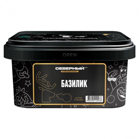 Табак Северный Professional - Базилик (200 грамм) купить в Санкт-Петербурге