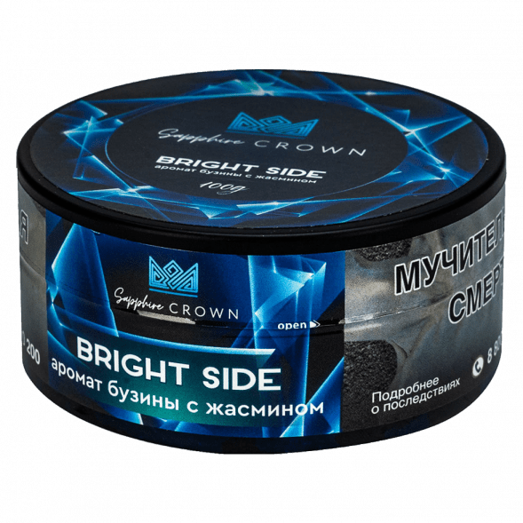 Табак Sapphire Crown - Bright Side (Бузина с Жасмином, 25 грамм) купить в Санкт-Петербурге