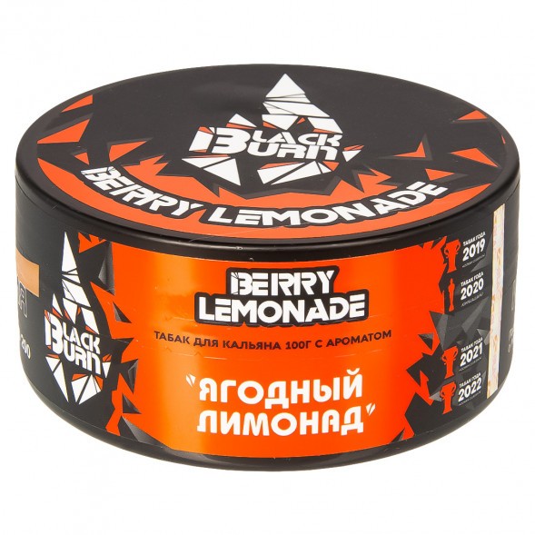 Табак BlackBurn - Berry Lemonade (Ягодный Лимонад, 100 грамм) купить в Санкт-Петербурге