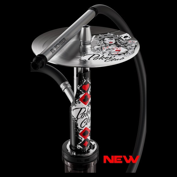 Кальян El Bomber - Poker Club (Линейка &amp;quot;Igla&amp;quot;, Без Колбы) купить в Санкт-Петербурге