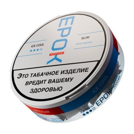 Табак жевательный EPOK - MEDIUM SLIM Ice Cool (Лёд) купить в Санкт-Петербурге