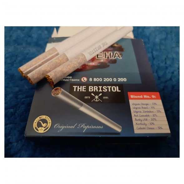 Папиросы The Bristol (блок 10 пачек) купить в Санкт-Петербурге
