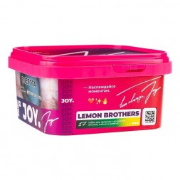 Табак Joy - Lemon Brothers (Лимон, Лайм и Ревень, 200 грамм)