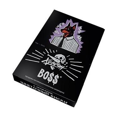 Табак Хулиган - BOSS (Цветочный Виски, 25 грамм) купить в Санкт-Петербурге
