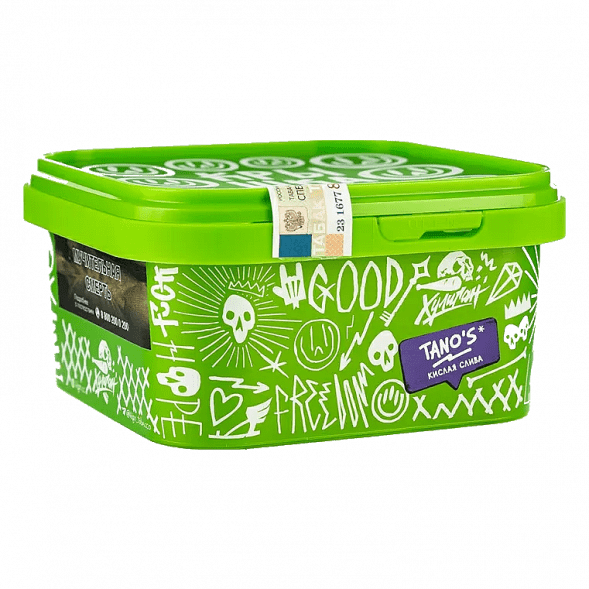 Табак Хулиган - Tanos (Кислая Слива, 200 грамм) купить в Санкт-Петербурге