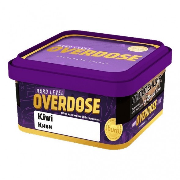 Табак Overdose - Kiwi (Киви, 200 грамм) купить в Санкт-Петербурге