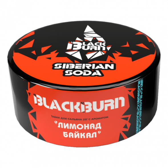 Табак BlackBurn - Siberian Soda (Лимонад Байкал, 25 грамм) купить в Санкт-Петербурге