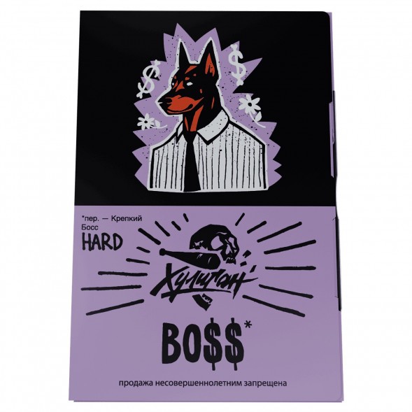 Табак Хулиган Hard - BOSS (Цветочный Виски, 25 грамм) купить в Санкт-Петербурге