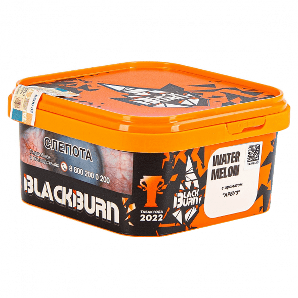 Табак BlackBurn - Watermelon (Арбуз, 200 грамм) купить в Санкт-Петербурге