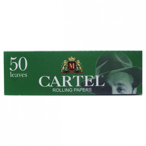 Бумага для самокруток Cartel - Green (50 штук) купить в Санкт-Петербурге