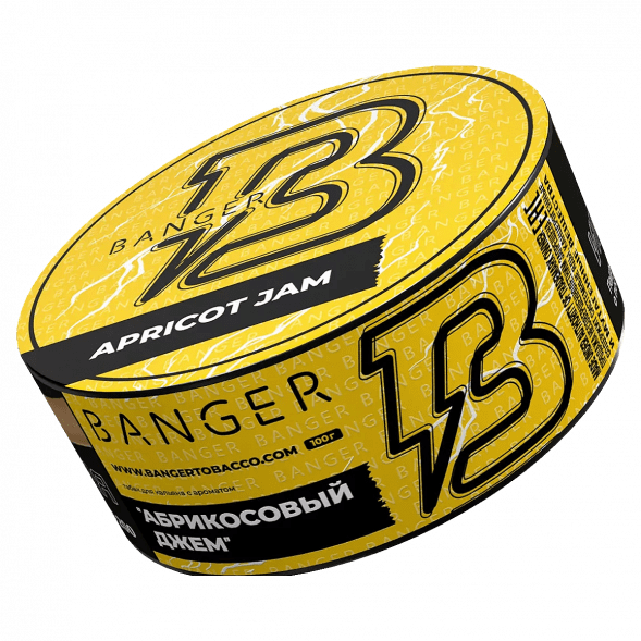 Табак Banger - Apricot Jam (Абрикосовый Джем, 100 грамм) купить в Санкт-Петербурге