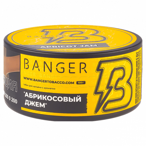 Табак Banger - Apricot Jam (Абрикосовый Джем, 100 грамм) купить в Санкт-Петербурге