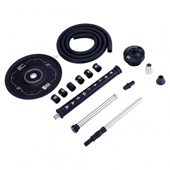 Кальян MISHA Rebel - Revolt Hero БЧК (Чёрный Белый, Без Колбы) купить в Санкт-Петербурге