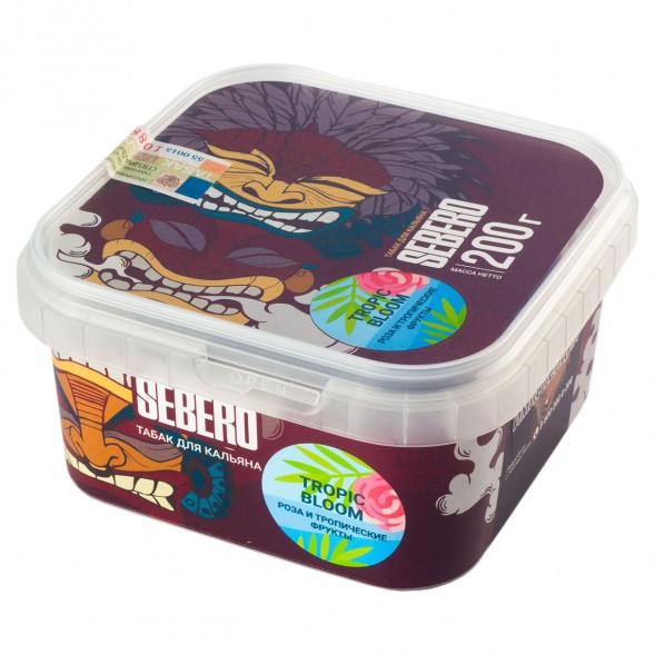 Табак Sebero - Tropic Bloom (Роза и Тропические Фрукты, 200 грамм) купить в Санкт-Петербурге
