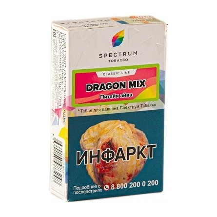 Табак Spectrum - Dragon Mix (Питайя Айва, 25 грамм) купить в Санкт-Петербурге