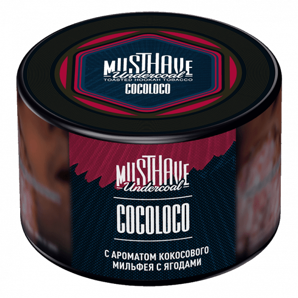 Табак Must Have - Cocoloco (Кокосовый Мильфей с Ягодами, 40 грамм) купить в Санкт-Петербурге