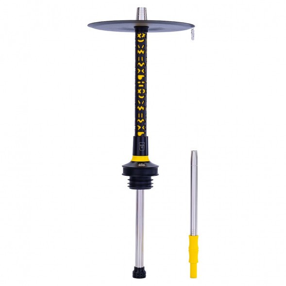 Кальян MISHA Rebel - Revolt Hero Smile (Чёрный Жёлтый, Без Колбы) купить в Санкт-Петербурге