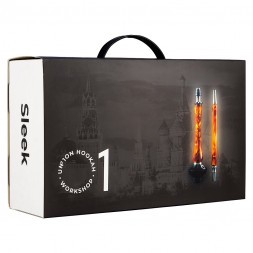 Кальян UNION - Sleek Акрил Full (Серый, Без Колбы)