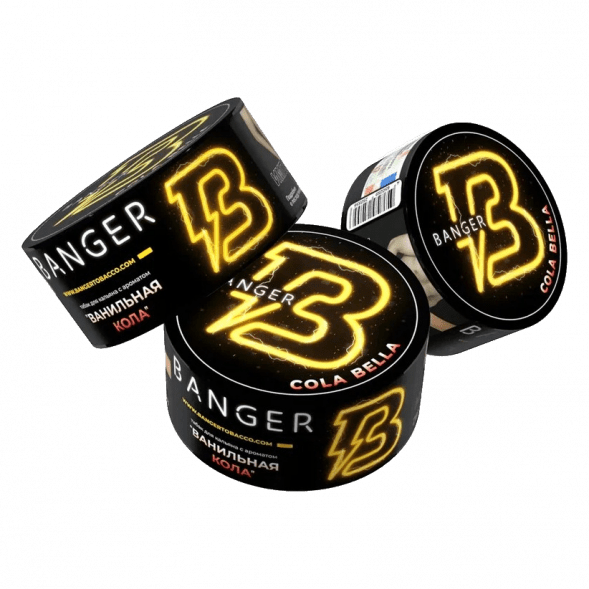 Табак Banger - Cola Bella (Ванильная Кола, 100 грамм) купить в Санкт-Петербурге