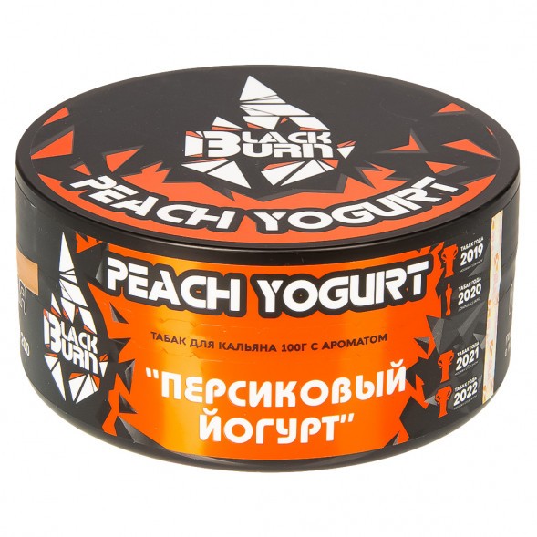 Табак BlackBurn - Peach Yogurt (Персиковый Йогурт, 100 грамм) купить в Санкт-Петербурге