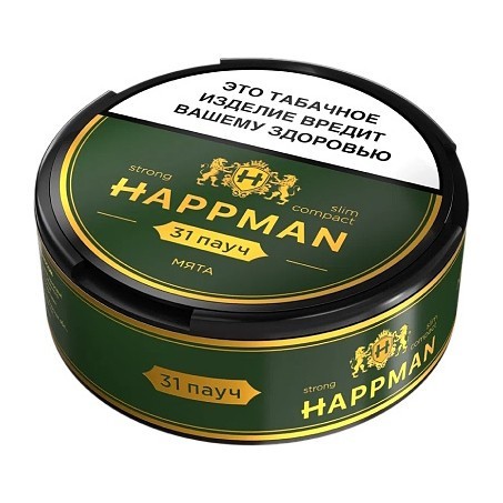 Табак жевательный HAPPMAN - Мята купить в Санкт-Петербурге