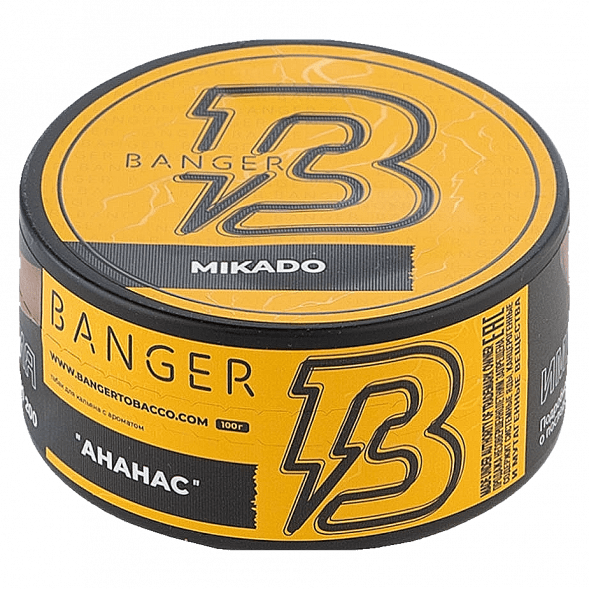 Табак Banger - Mikado (Ананас, 100 грамм) купить в Санкт-Петербурге