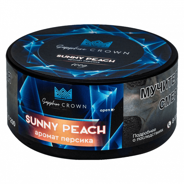 Табак Sapphire Crown - Sunny Peach (Персик, 25 грамм) купить в Санкт-Петербурге