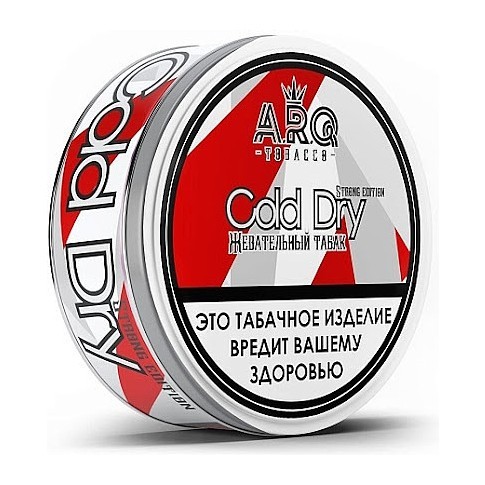 Табак жевательный ARQ Tobacco - Cold Dry (16 грамм) купить в Санкт-Петербурге