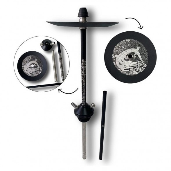 Кальян Tortuga - Флинт Scull (Без Колбы) купить в Санкт-Петербурге