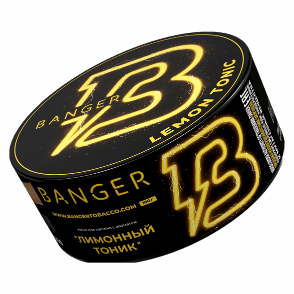 Табак Banger - Lemon Tonik (Лимонный Тоник, 100 грамм) купить в Санкт-Петербурге