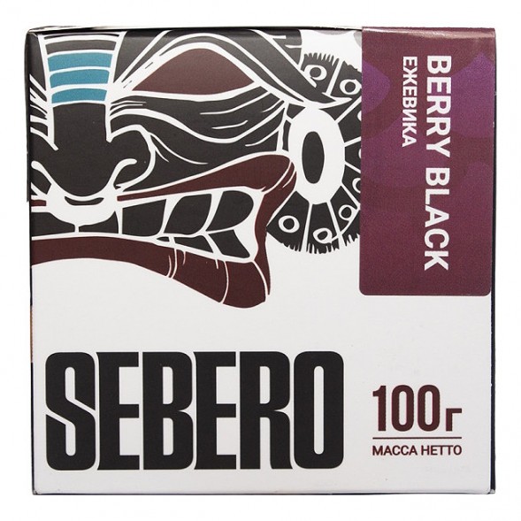 Табак Sebero - Berry Black (Ежевика, 100 грамм) купить в Санкт-Петербурге