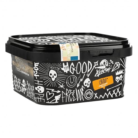 Табак Хулиган - Chudo (Абрикосовый Йогурт, 200 грамм) купить в Санкт-Петербурге