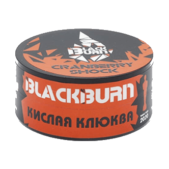 Табак BlackBurn - Cranberry Shock (Кислая Клюква, 25 грамм) купить в Санкт-Петербурге