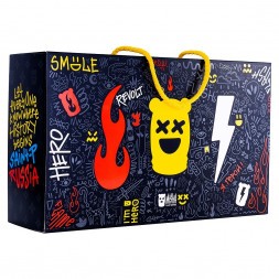 Кальян MISHA Rebel - Revolt Hero Flash (Чёрный Белый, Без Колбы)