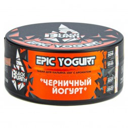 Табак BlackBurn - Epic Yogurt (Черничный Йогурт, 100 грамм)