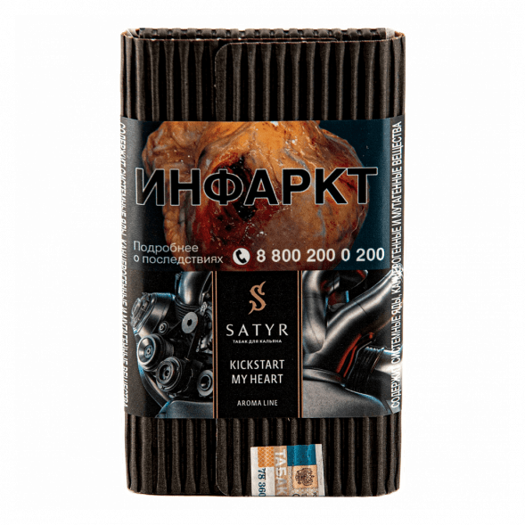 Табак Satyr - Kickstart My Heart (Запусти Моё Сердце, 200 грамм) купить в Санкт-Петербурге