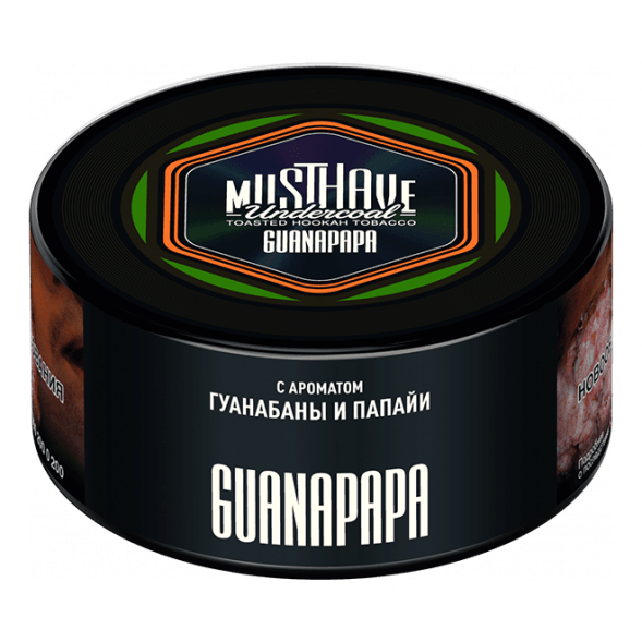 Табак Must Have - GuanaPapa (Гуанабана и Папайя, 125 грамм) купить в Санкт-Петербурге