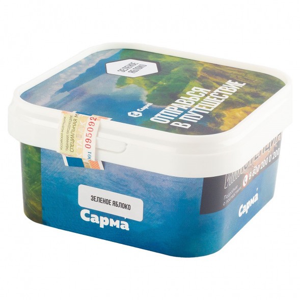 Табак Сарма - Зелёное Яблоко (200 грамм) купить в Санкт-Петербурге