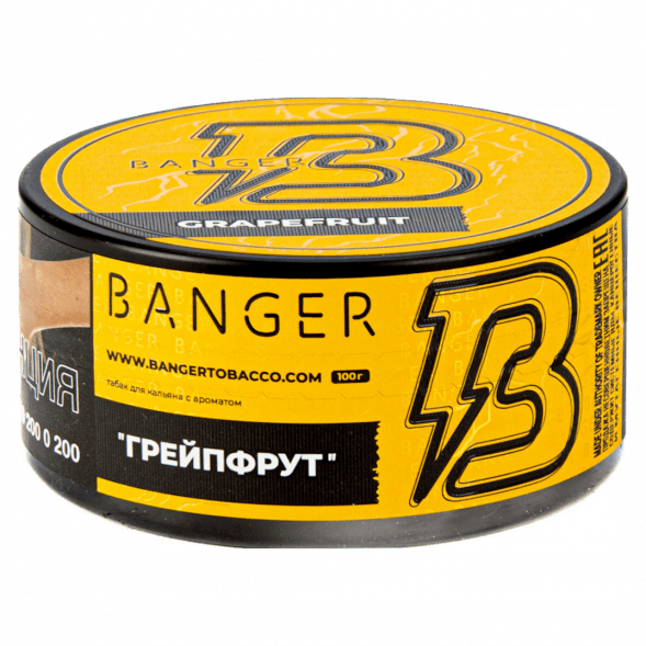 Табак Banger - Grapefruit (Грейпфрут, 100 грамм) купить в Санкт-Петербурге