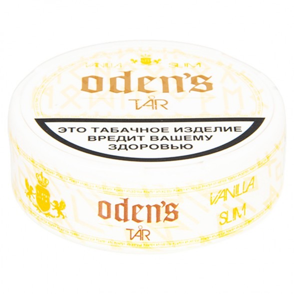 Табак жевательный ODENS - TAR Vanilla Slim (13 грамм, Россия) купить в Санкт-Петербурге